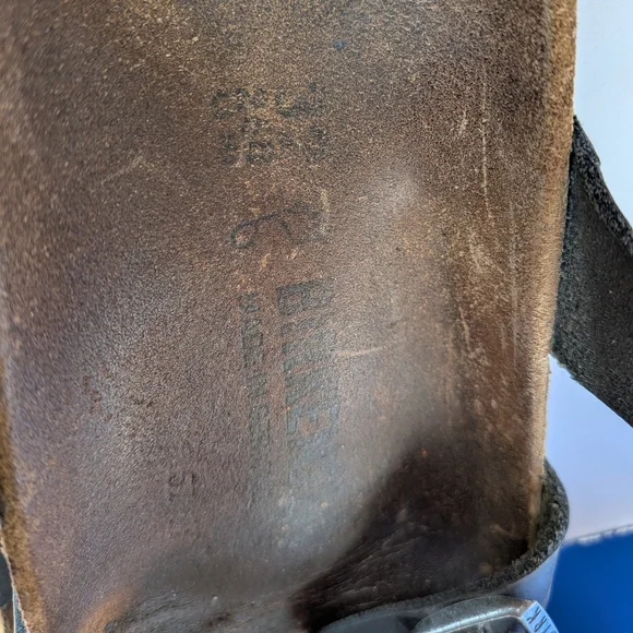 Birkenstock Franca Black Oiled Leather 37 / 6-6.5 Regular Wide Width sandals - Picture 7 of 15